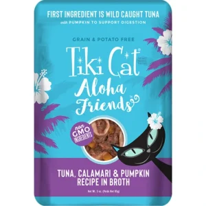 Tiki Cat Aloha Friends Grain Free Tuna with Calamari and Pumpkin Cat Food - Pet Home | The Perfect Pet Supplies Shopping Experience
