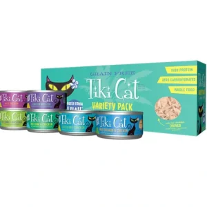 Tiki Cat Luau Queen Emma Variety Pack 12ct 2.8oz - Pet Home | The Perfect Pet Supplies Shopping Experience