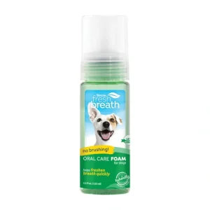 Tropiclean, Dental Fresh Mint Foam - 4.5 oz - Pet Home | The Perfect Pet Supplies Shopping Experience