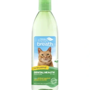 TropiClean Fresh Breath Dental Health Solution for Cats 473mL - Pet Home | The Perfect Pet Supplies Shopping Experience