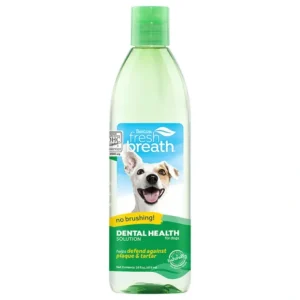 TropiClean Fresh Breath Dental Health Solution Original 1Ltr - Pet Home | The Perfect Pet Supplies Shopping Experience