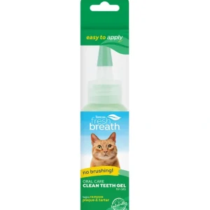 TropiClean Fresh Breath No Brushing Clean Teeth Dental &Oral Care Gel for Cats - Pet Home | The Perfect Pet Supplies Shopping Experience