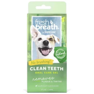 TropiClean Fresh Breath Oral Care Clean Teeth Gel 118mL - Pet Home | The Perfect Pet Supplies Shopping Experience