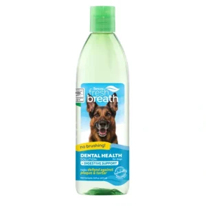 Tropiclean Fresh Breath Water Additive Plus Digestive Support for Dogs - Pet Home | The Perfect Pet Supplies Shopping Experience