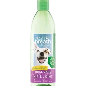 Tropiclean Fresh Breath Water Additive Plus Hip &Joint for Dogs and Cats - Pet Home | The Perfect Pet Supplies Shopping Experience