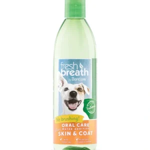 Tropiclean Fresh Breath Water Additive Plus Skin &Coat for Dogs and Cats - Pet Home | The Perfect Pet Supplies Shopping Experience