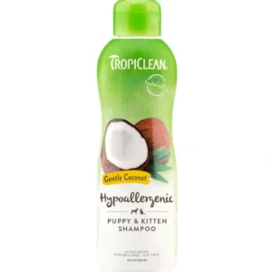 TropiClean Gentle Coconut Hypoallergenic Puppy & Kitten Shampoo (20-oz) - Pet Home | The Perfect Pet Supplies Shopping Experience