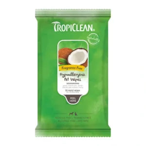 TropiClean Hypoallergenic Cleaning Pet Wipes (100 Count) - Pet Home | The Perfect Pet Supplies Shopping Experience