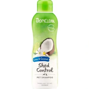 TropiClean Lime & Coconut Shed Control Shampoo for Pets (20-oz) - Pet Home | The Perfect Pet Supplies Shopping Experience