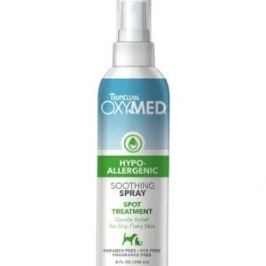TropiClean OxyMed Hypoallergenic Anti Itch Spray - Pet Home | The Perfect Pet Supplies Shopping Experience