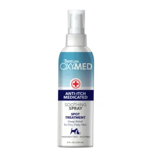 TropiClean OxyMed Medicated Anti itch Spray for Pets - Pet Home | The Perfect Pet Supplies Shopping Experience
