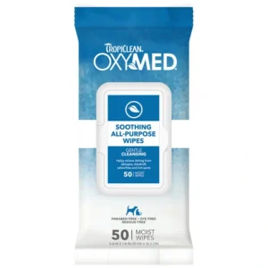 TropiClean OxyMed Soothing Relief Wipes for Pets - Pet Home | The Perfect Pet Supplies Shopping Experience