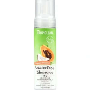 TropiClean Papaya &Coconut Waterless Shampoo - Pet Home | The Perfect Pet Supplies Shopping Experience