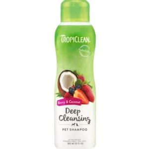 TropiClean Shampoo Berry & Coconut Deep Cleansing 355mL - Pet Home | The Perfect Pet Supplies Shopping Experience