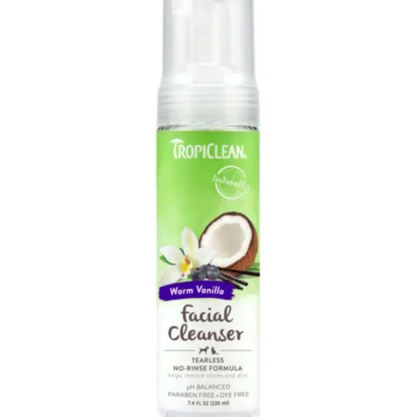 TropiClean Waterless Facial Cleanser - Pet Home | The Perfect Pet Supplies Shopping Experience