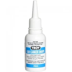 Troy Ear Canker Drops 20mls - Pet Home | The Perfect Pet Supplies Shopping Experience