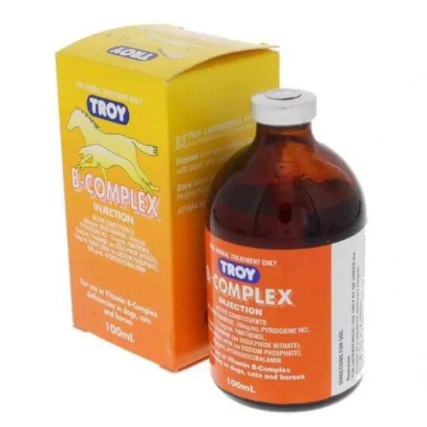 Troy Vitamin B Complex Injection 100mL - Pet Home | The Perfect Pet Supplies Shopping Experience