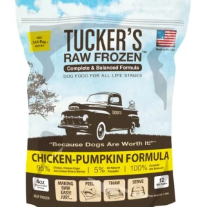 Tucker's Chicken-Pumpkin Complete and Balanced Raw Diets for Dogs - Pet Home | The Perfect Pet Supplies Shopping Experience