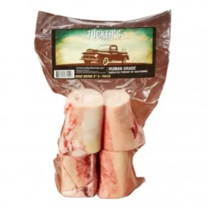 Tucker's Frozen Beef Bone 3inch 4pk - Pet Home | The Perfect Pet Supplies Shopping Experience