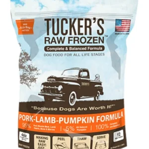 Tucker's Pork-Lamb-Pumpkin Complete and Balanced Raw Diets for Dogs - Pet Home | The Perfect Pet Supplies Shopping Experience