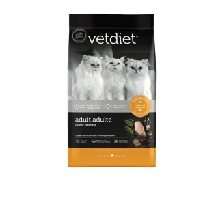 Vetdiet, Feline Adult - Indoor - Chicken & Rice - Pet Home | The Perfect Pet Supplies Shopping Experience