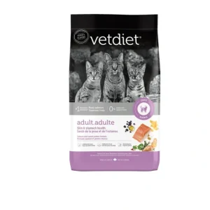 Vetdiet, Feline Adult - Sensitive Skin & Stomach - Salmon - Pet Home | The Perfect Pet Supplies Shopping Experience