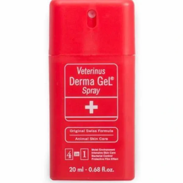 Veterinus Derma Gel Spray 20ml - 4 in 1 - Pet Home | The Perfect Pet Supplies Shopping Experience