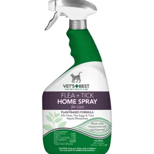 Vet's Best Flea and Tick Home Spray for Cats - Pet Home | The Perfect Pet Supplies Shopping Experience