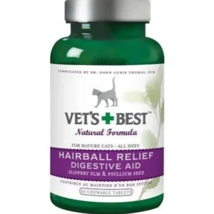 Vet's Best Hairball Relief Digestive Aid Cat Supplement - Pet Home | The Perfect Pet Supplies Shopping Experience