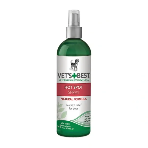 Vet's Best, Hot Spot Spray - 16 oz - Pet Home | The Perfect Pet Supplies Shopping Experience