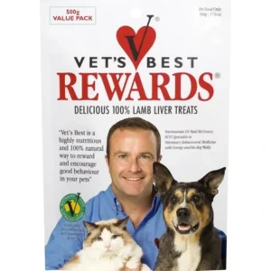 Vet's Best Rewards Lamb Liver treats 500g - Pet Home | The Perfect Pet Supplies Shopping Experience