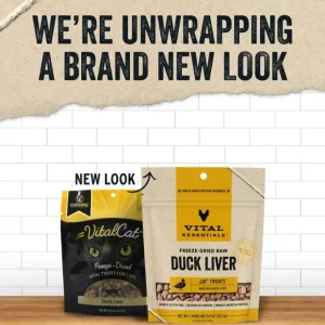 Vital Essentials Freeze-Dried Raw Duck Liver Cat Treats - Pet Home | The Perfect Pet Supplies Shopping Experience
