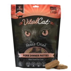 Vital Essentials Vital Cat Pork Dinner Patties Freeze Dried Cat Food - Pet Home | The Perfect Pet Supplies Shopping Experience