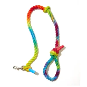 Wagwear Catskills Indigo Tie-Dyed Rope Knot Leash - Pet Home | The Perfect Pet Supplies Shopping Experience