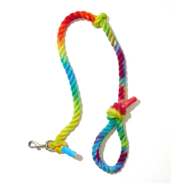 Wagwear Catskills Indigo Tie-Dyed Rope Knot Leash - Pet Home | The Perfect Pet Supplies Shopping Experience
