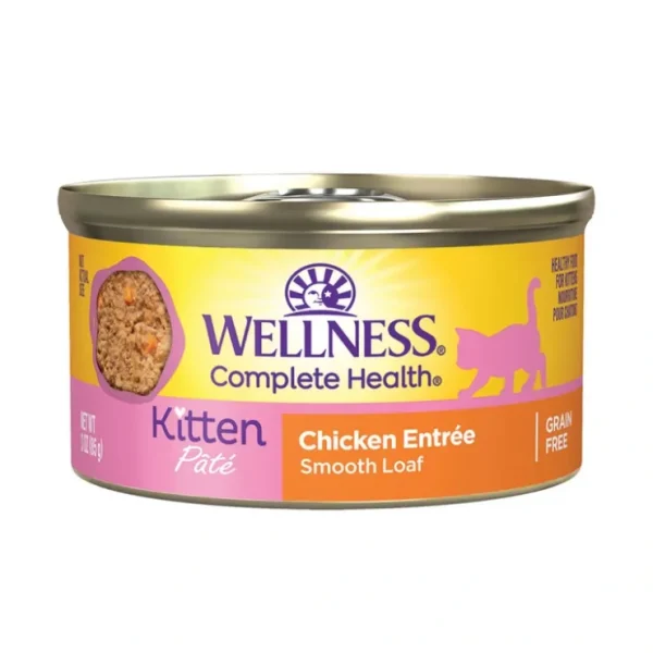 Wellness, Canned Cat Food, Complete Health, Kitten - 3 oz - Wet Cat Food - Pet Home | The Perfect Pet Supplies Shopping Experience