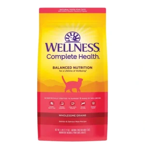 Wellness Complete Health Adult Health Salmon &Salmon Meal Recipe Dry Cat Food - Pet Home | The Perfect Pet Supplies Shopping Experience
