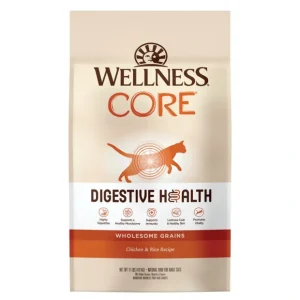 Wellness Core Digestive Health Chicken Recipe Dry Cat Food - Pet Home | The Perfect Pet Supplies Shopping Experience