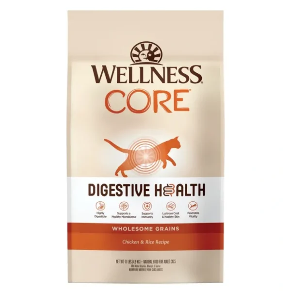 Wellness Core Digestive Health Chicken Recipe Dry Cat Food - Pet Home | The Perfect Pet Supplies Shopping Experience