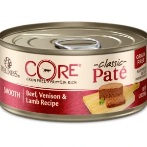 Wellness CORE Natural Grain Free Beef, Venison and Lamb Smooth Pate Wet Canned Cat Food - Pet Home | The Perfect Pet Supplies Shopping Experience