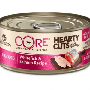 Wellness CORE Natural Grain Free Hearty Cuts White Fish and Salmon Canned Cat Food - Pet Home | The Perfect Pet Supplies Shopping Experience