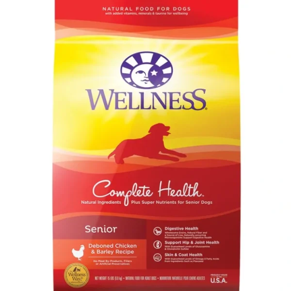 Wellness, Senior Complete Health - Chicken & Barley - Pet Home | The Perfect Pet Supplies Shopping Experience