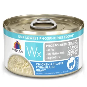Weruva - Wx Phos Focused Foods Chicken Tilapia Formula in Gravy Wet Cat Food - Pet Home | The Perfect Pet Supplies Shopping Experience