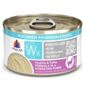Weruva - Wx Phos Focused Foods Tilapia Tuna Formula in a Hydrating Pure Wet Cat Food - Pet Home | The Perfect Pet Supplies Shopping Experience