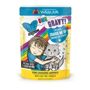 Weruva BFF OMG Chicken Charge Me Up Dinner in Gravy Wet Cat Food (2.8 Oz) - Pet Home | The Perfect Pet Supplies Shopping Experience