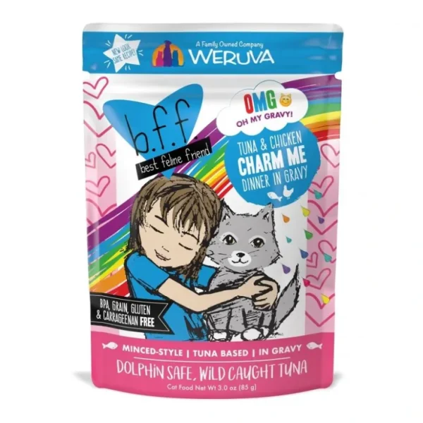 Weruva BFF Tuna &Chicken Charm Me Recipe Pouches Wet Cat Food - Pet Home | The Perfect Pet Supplies Shopping Experience
