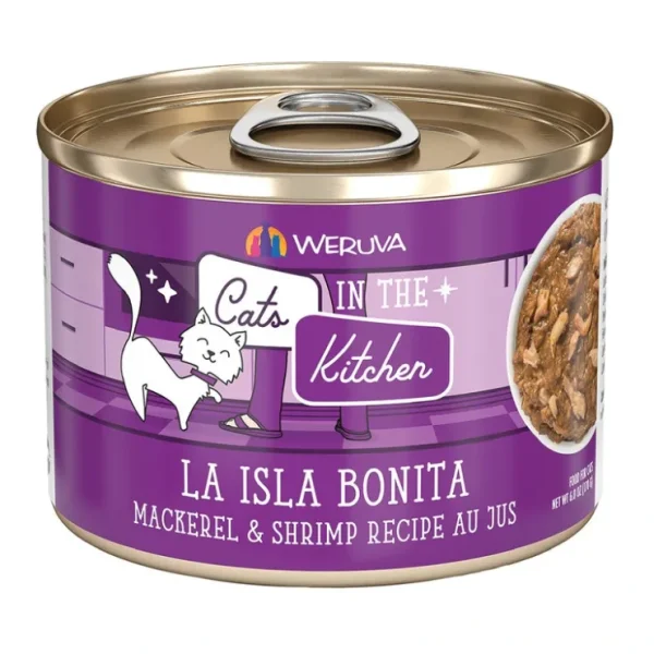 Weruva, Can Feline - La Isla Bonita-Mack&Shrimp-170g - Minced - Wet Cat Food - Pet Home | The Perfect Pet Supplies Shopping Experience