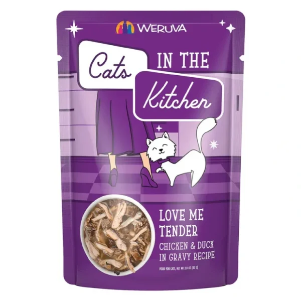 Weruva, Can Feline - Love Me Tender-Chicken&Duck-85g - Shreds - Wet Cat Food - Pet Home | The Perfect Pet Supplies Shopping Experience