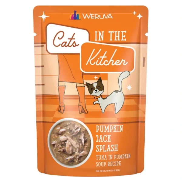Weruva, Can Feline - Pumpkin Jack Splash - Tuna in Pumpkin Soup - 85g - Shreds - Wet Cat Food - Pet Home | The Perfect Pet Supplies Shopping Experience