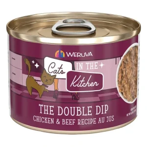Weruva, Can Feline - The Double Dip-Chkn&Beef - 170g - Minced - Wet Cat Food - Pet Home | The Perfect Pet Supplies Shopping Experience